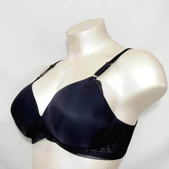 Maidenform 9622 Weightless Comfort‎ Full Coverage Lift Wire Free Bra Black - Picture 3 of 4